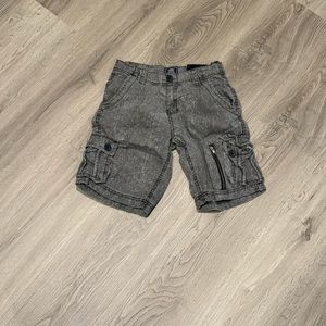Black Jack kids shorts, Grey bottoms, Size 10